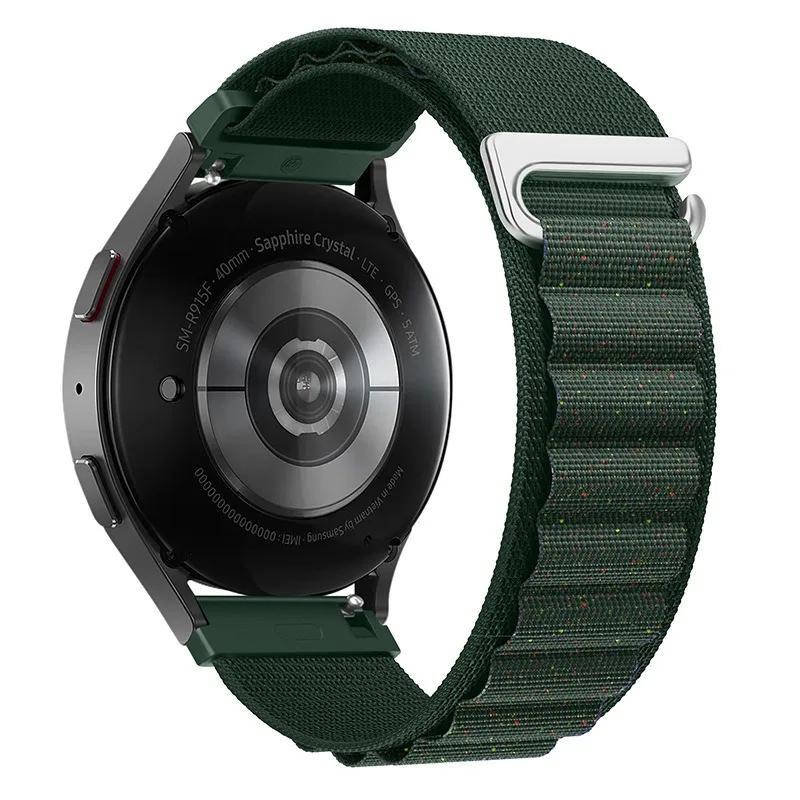 22mm 20mm Nylon Alpine Loop Armband für Huawei Watch GT5 Pro GT5 GT4 GT3 GT2 46mm Armband Handgelenkband Huawei Watch 4/3 Zubehör