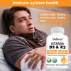 Didacat Vitamin D3 & K2 10000 IU, USDA Organic 120 Capsules Bone & Immune Health Supplement
