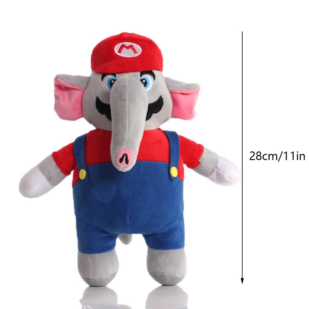 Super Brother Elephant Plush Toy Cute Plush Filling Animal Doll For Fans Gift