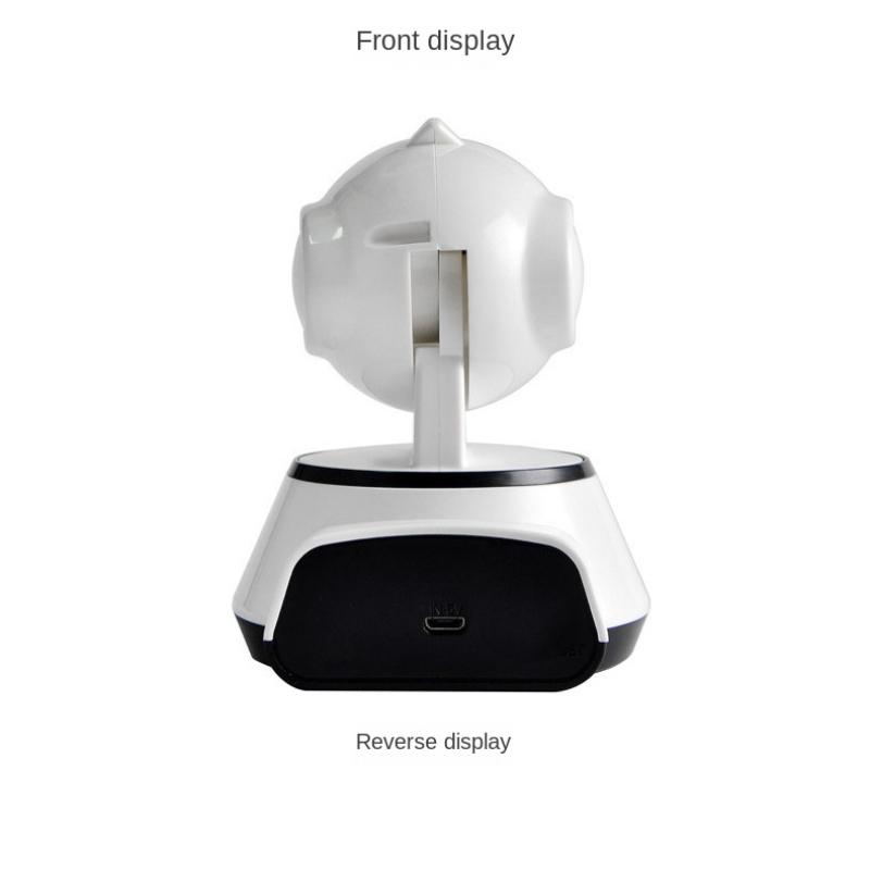 White Wireless camera Indoor WiFi camera Baby Monitor WiFi network camera Home monitor Home Security Roulette Night Vision White