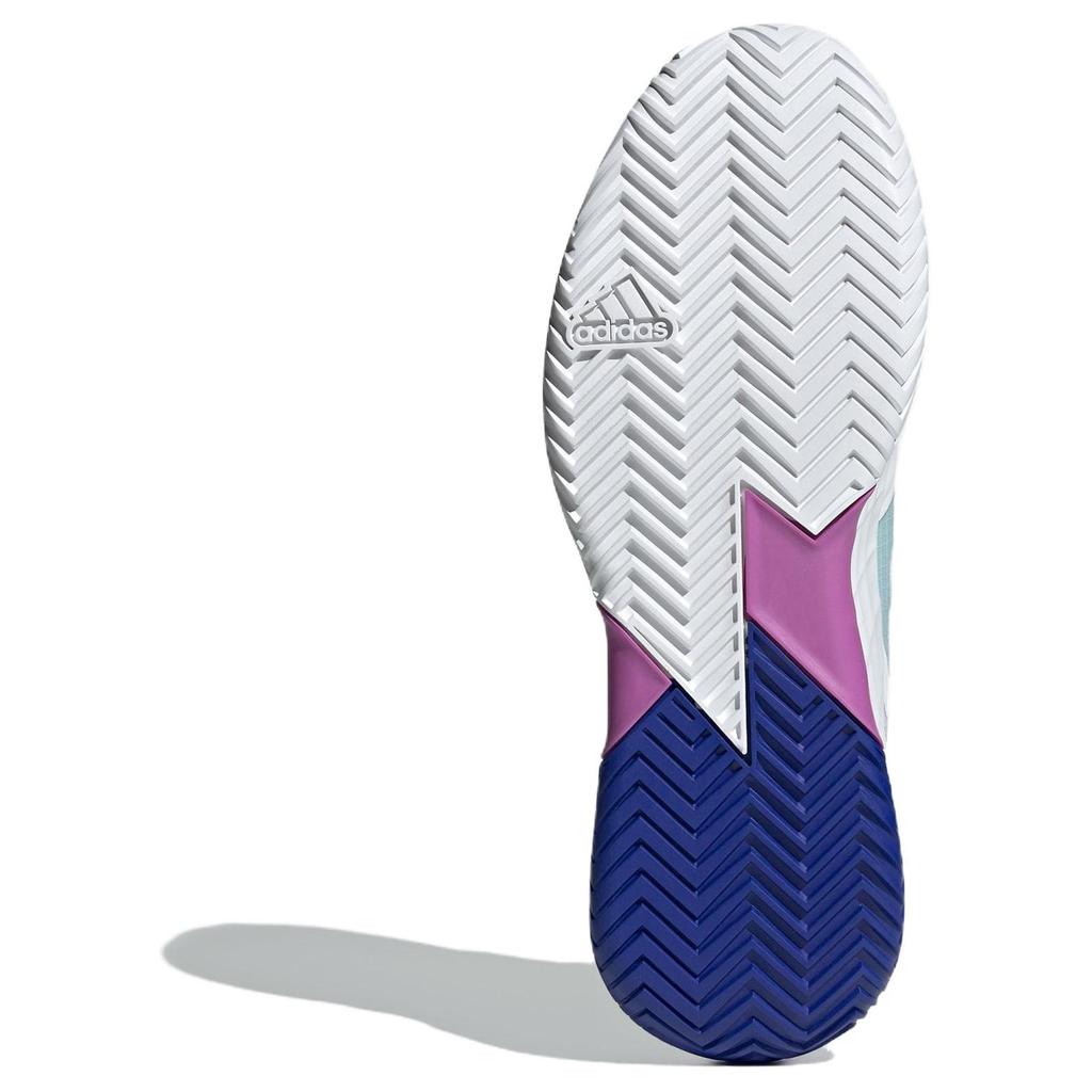 Adidas Adizero Ubersonic 4.1 Cloud White Lucid Blue Purple Burst Men's IF9134