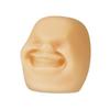 Human Face Squeeze Toy Anxiety Stress Relief Realistic Head Pinch Sensory Toy Teens Adults Soft TPR Calming Face Fidget Toy