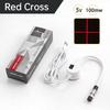USB Powered Red Laser Light Sewing Positioning Lamp Cutting with Magnetic Base DC5V Line/Cross For Sewing Machine Accessories