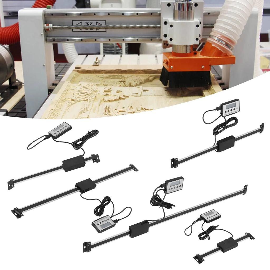 Digital LCD Digital Readout Digital Readout Digital Readout Linear Metric Imperial Linears Scale with Digital Display for Lathe