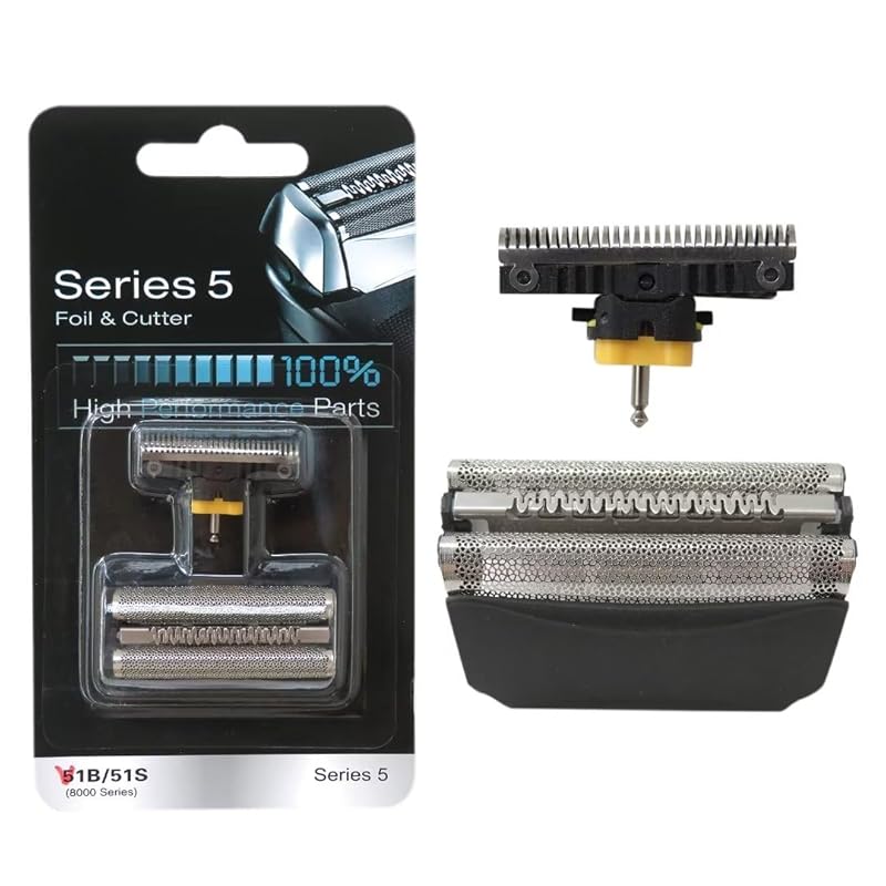 Updated New Version 73S 7020s, 7025s, 7085cc, 7027cs Electric Shaver Head w/Sealed Packaging for Br aun Series 5 Electric Compatible with All Updated