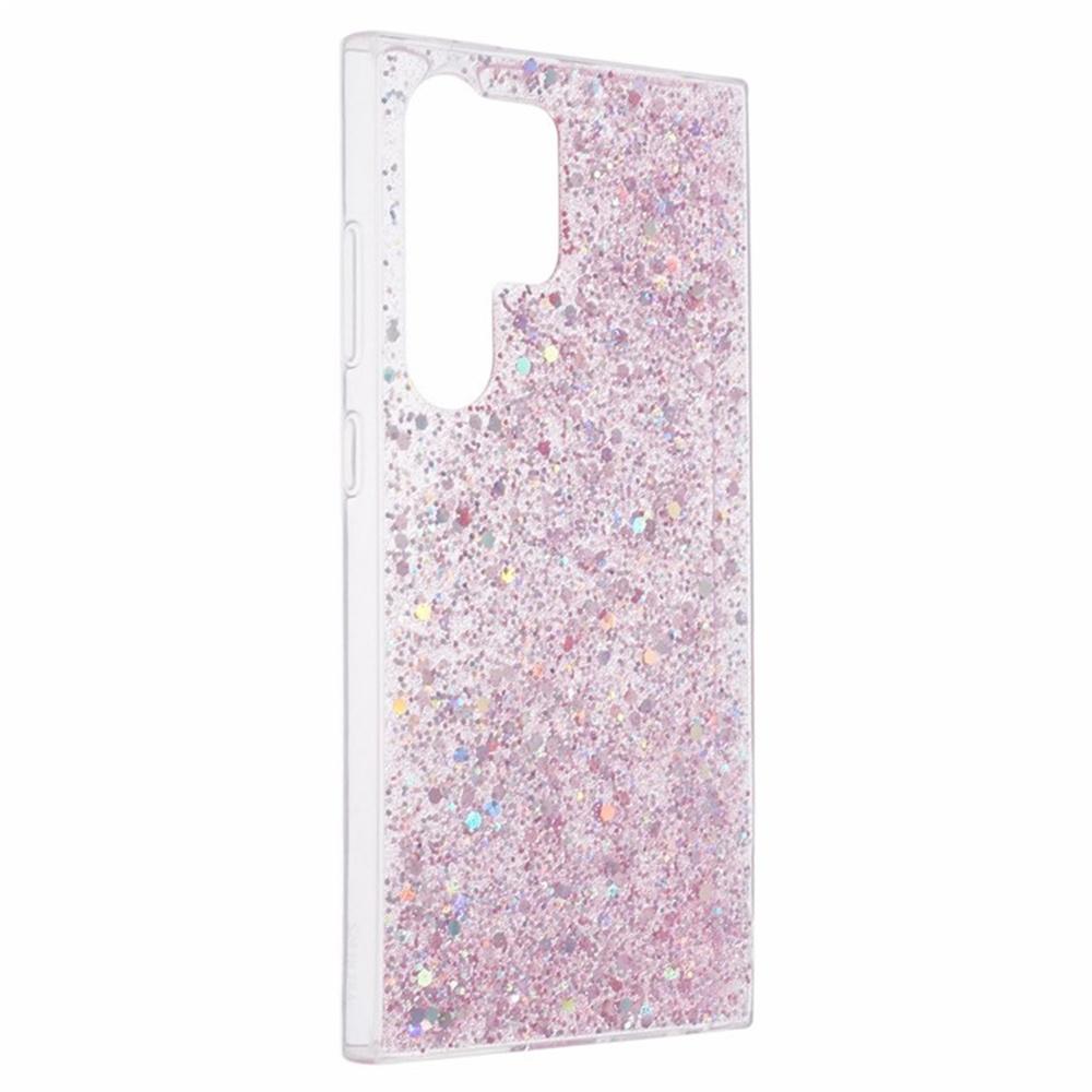 For Samsung Galaxy S25 Ultra Case Shockproof Soft TPU Phone Cover Glittery Design