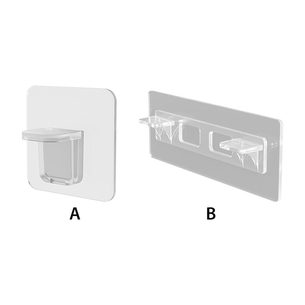 Shelf Support Holders Free-punching Removable Rack Pegs Plastic Wardrobe Partition Brackets Cabinet for Bathroom Bedroom