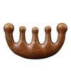 Golden Sandalwood Massage Comb - Multifunctional Head Therapy & Blood Circulation Activation Gua Sha Tool.