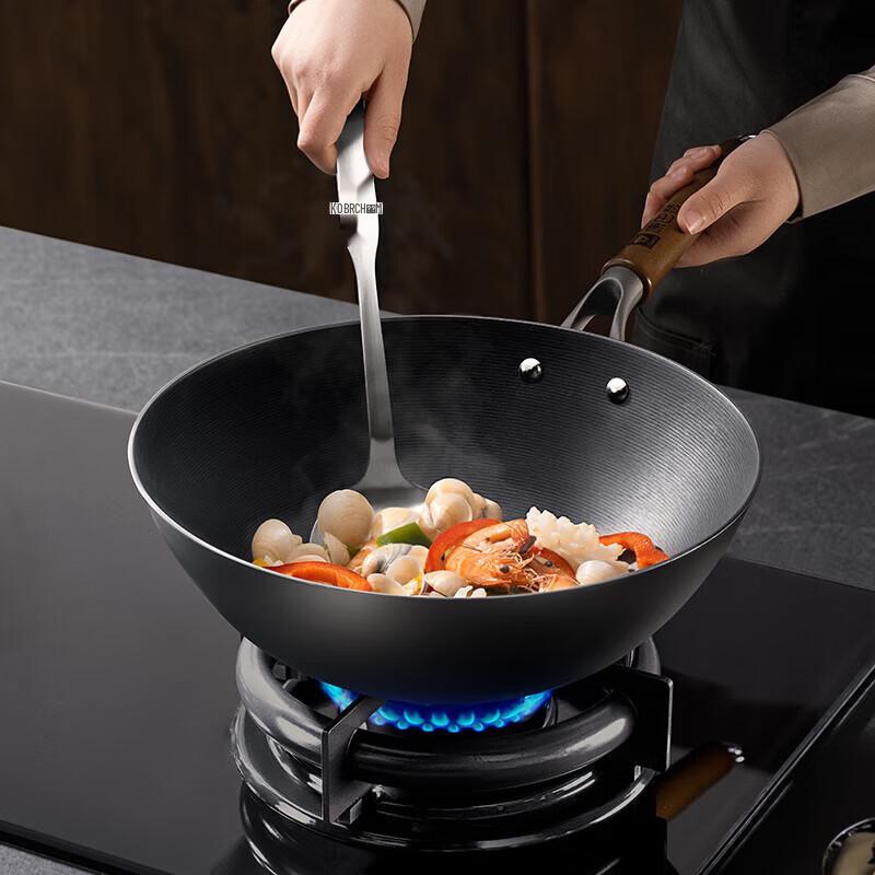 Kamperbach Old Blacksmith 30cm Cast Iron Wok