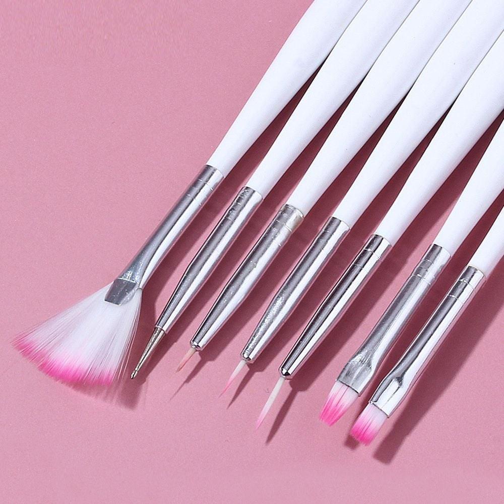 Gel Nail Art Brush Gradient French Fine Brush 1 Set