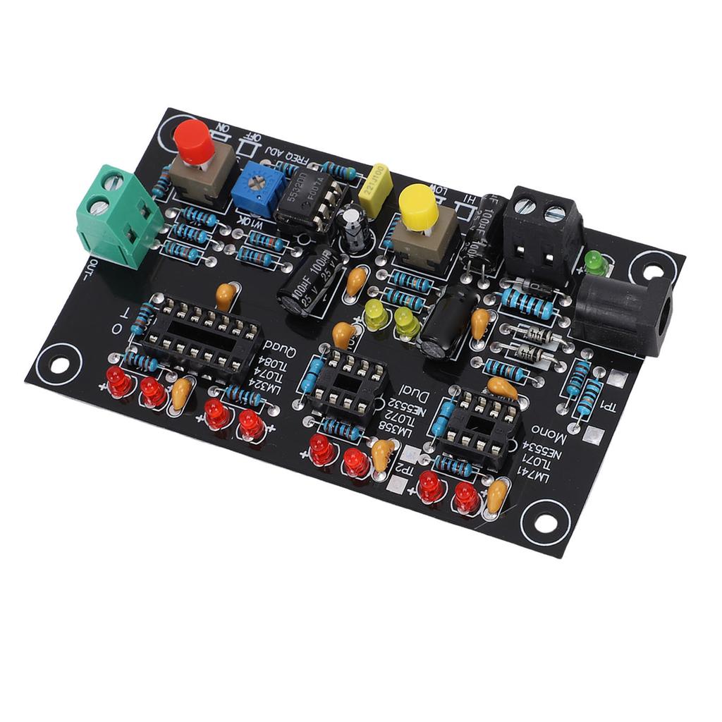 Operationsverstärker Testmodulplatine OPV Tester Hoch Niedrig Geschwindigkeit Differenziell für Einzelchip Dual Quad Kanal Elektronik Experimente