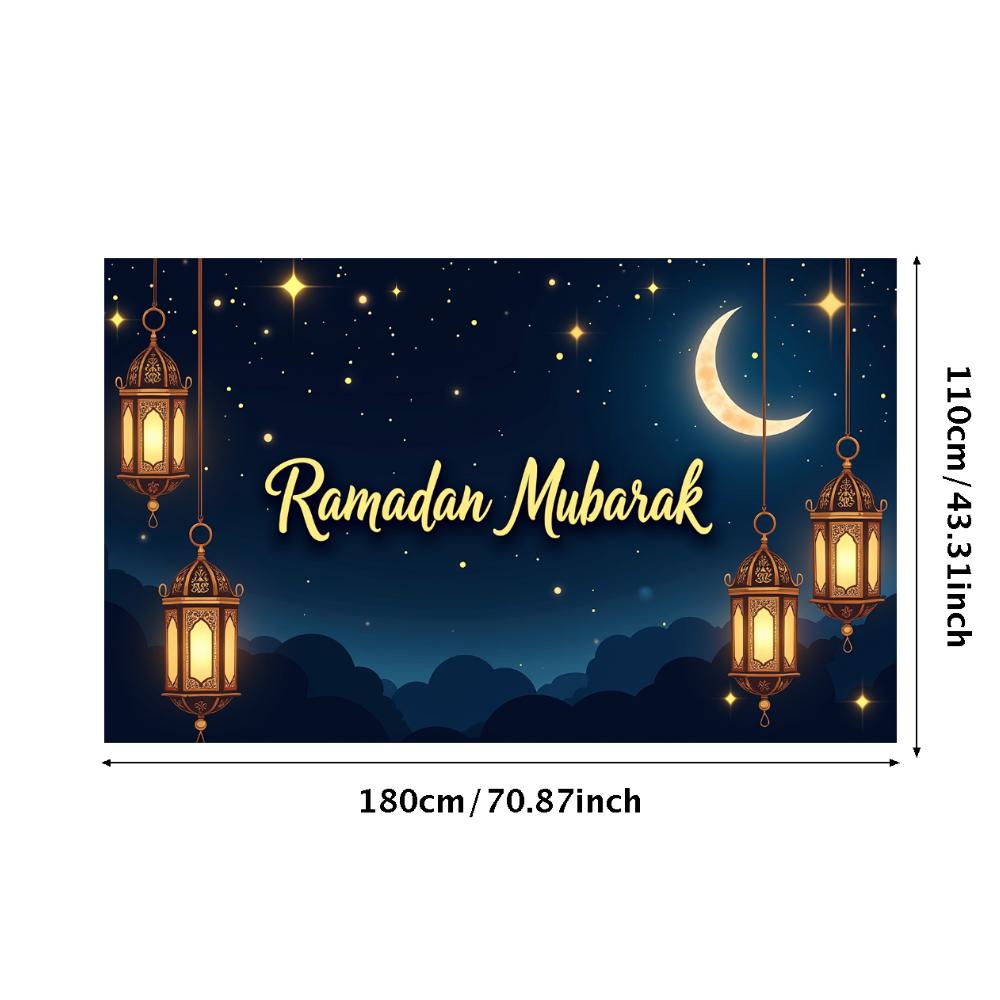 Festival Decoration Easy-to-Hang Star Backdrop Lantern Background Decorative Festive Wall Decor For Home Decor