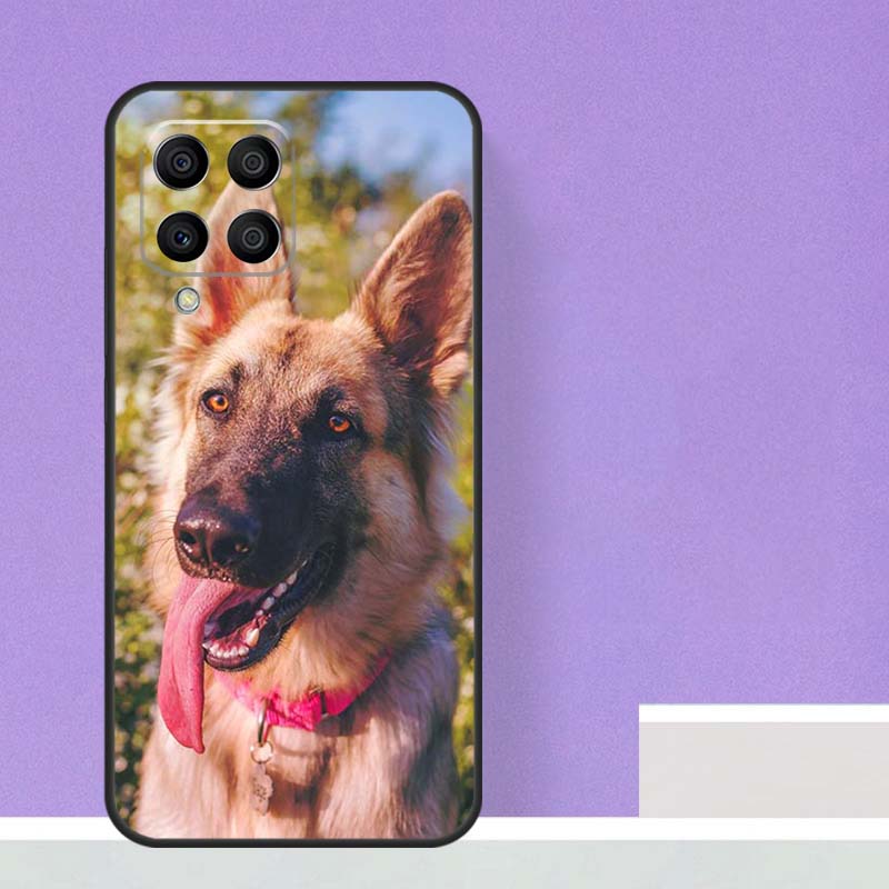 German Shepherd Dog For Samsung Galaxy M15 M55 M13 M33 M53 M21 M31 M51 M30s M20 M14 M34 M54 M12 M32 M52 Case
