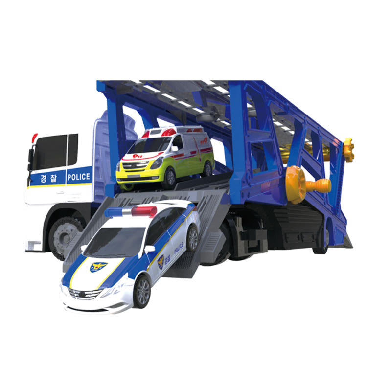 [mimi world] Mimiworld World Car Police Carrier Play Set