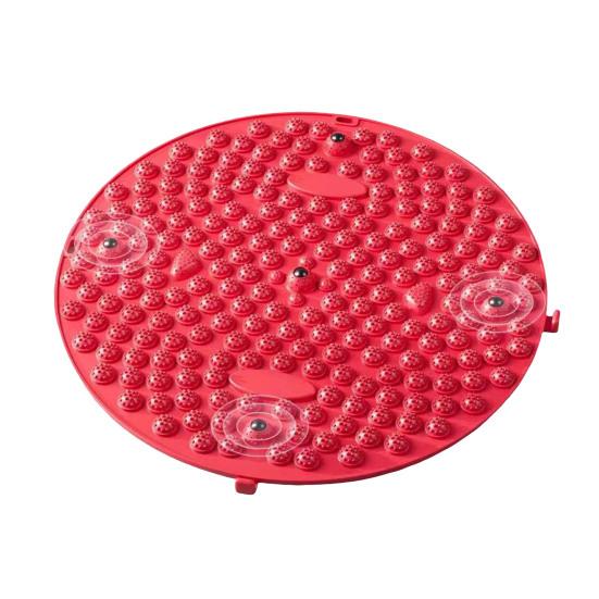 Fußmassagematte, faltbares Design, tragbares Reflexzonenmassage-Pad zur Entspannung, ergonomische Akupressurmatte, Massagewerkzeug zum Gehen