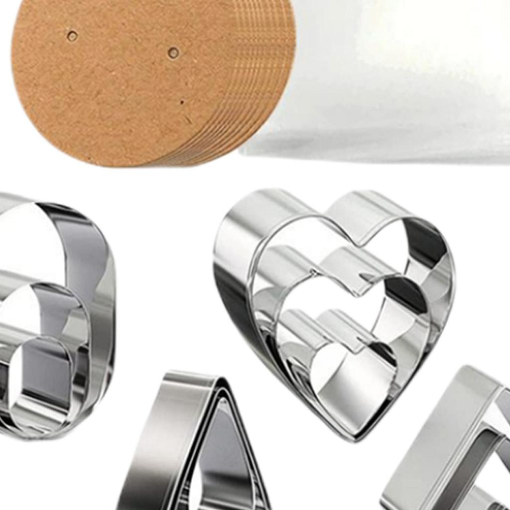 Polymer Clay Cutters Clay Earring Cutters for DIY Clay Jewelry Tools Kitchen