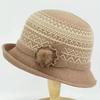New Autumn and Winter Hats for Middle-Aged Elderly Women Knitted Hats Warm Mother's Fashion Hat Outdoor Hats Casual Bucket Hats