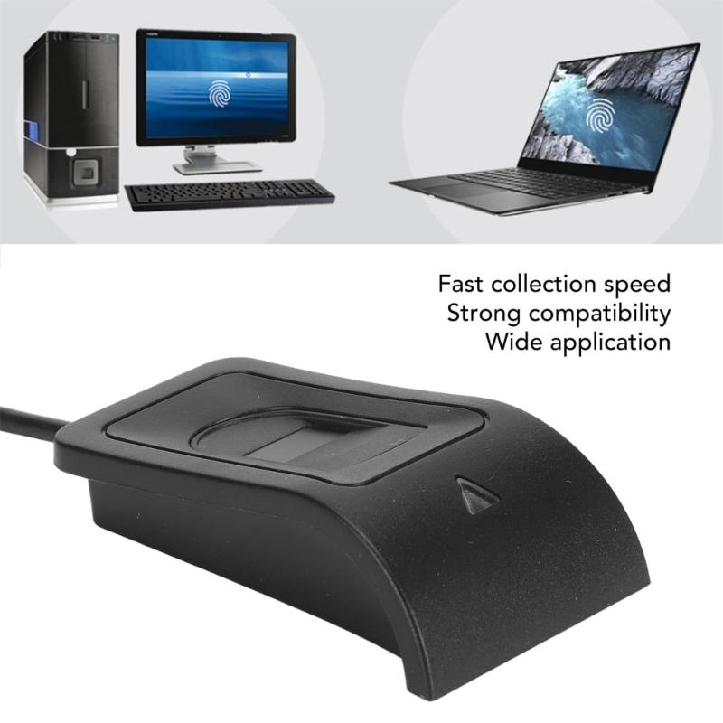 USB Fingerprint Reader Scanner Access Control Attendance Fingerprint Sensory Scanner Key Reader for PC Laptop
