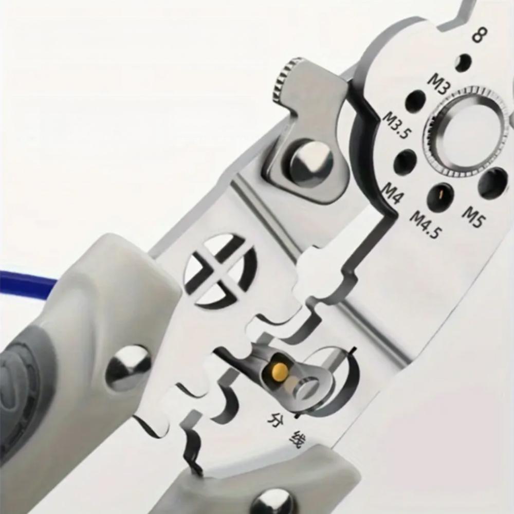 Multi-Function Wire Stripping Pliers - Industrial-Grade Electrician Tool