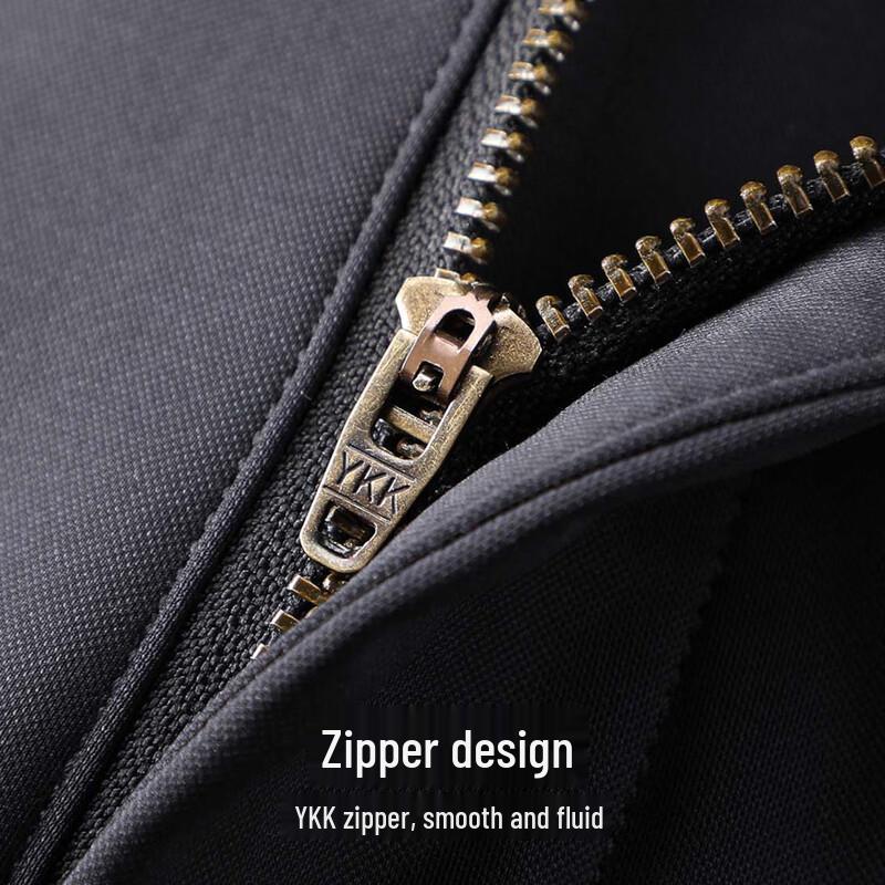 Hodo Men's Wool Blend Casual Business Trousers