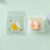 100Pcs/Pack Transparent Mid-Autumn Festival Biscuit Bag Mooncake Packaging Bag  DIY Baking