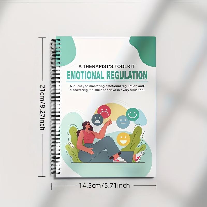 Emotion Regulation Workbook: A5 Spiral-Bound Psychotherapy Manual & Exercise Book for Emotion Management