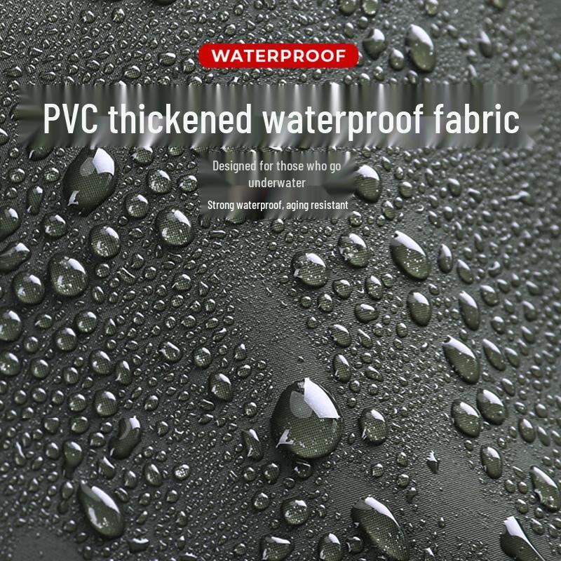 TIANQI 8518 PVC Waterproof Half-Body Waders