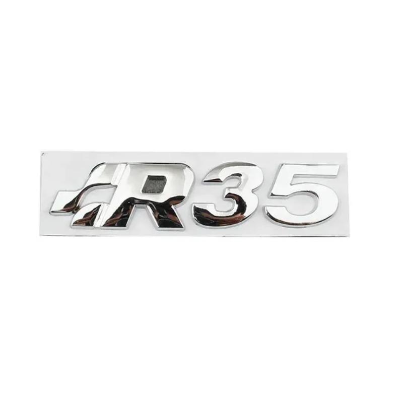 3D Metall R32 R35 R36 Heckklappe Kofferraum Emblem Badge Aufkleber Für SR32 SR35 SR36