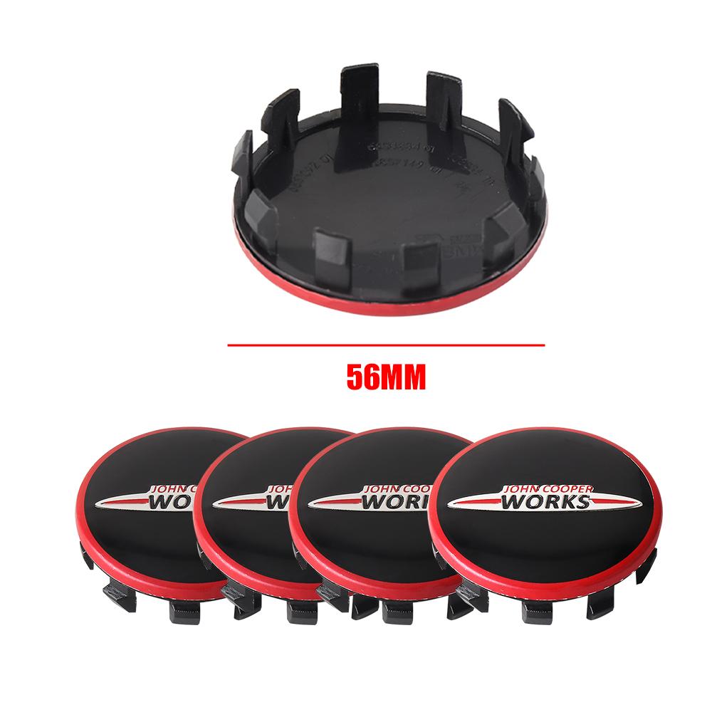 

4Pcs 56mm Original Car Wheel Center Hub Caps Covers Hubcap Accessories For Mini Cooper One S R50 R53 R56 R60 F55 F56 R57 R58 R59