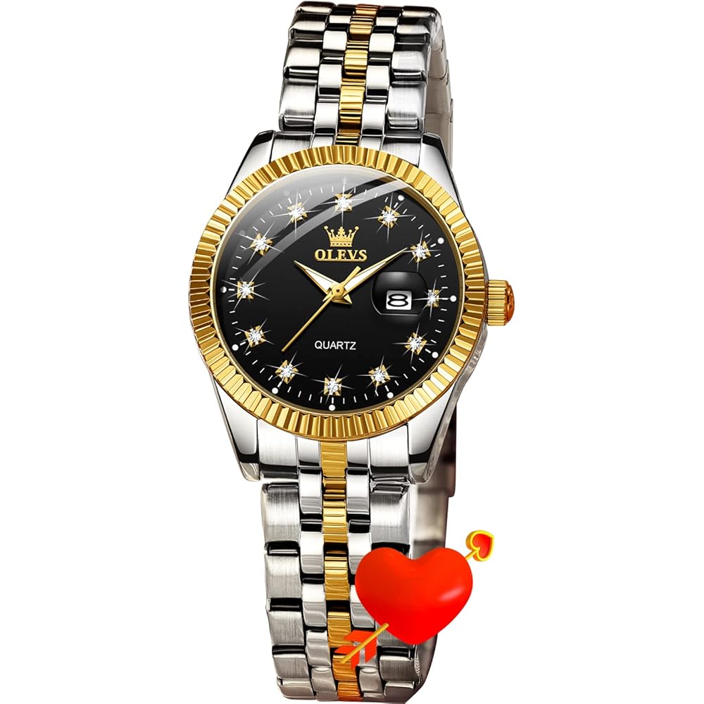 OUPINKE Men s Automatic Mechanical Watch Luxury Dress Tungsten Steel Waterproof Sapphire Diamond Calendar Black Dial
