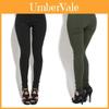 Comfortable Women Fashion Elastic Pants With Large Size And Sexy Button Leggings