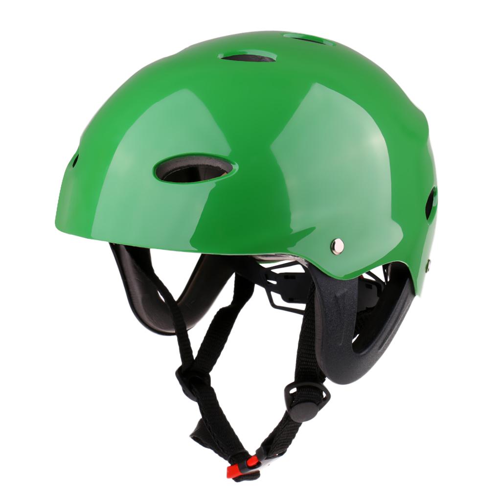 Impact Absorption Safety Helmet for Water Sports Kayak Canoe Paddleboard with Breathable Ear Protection