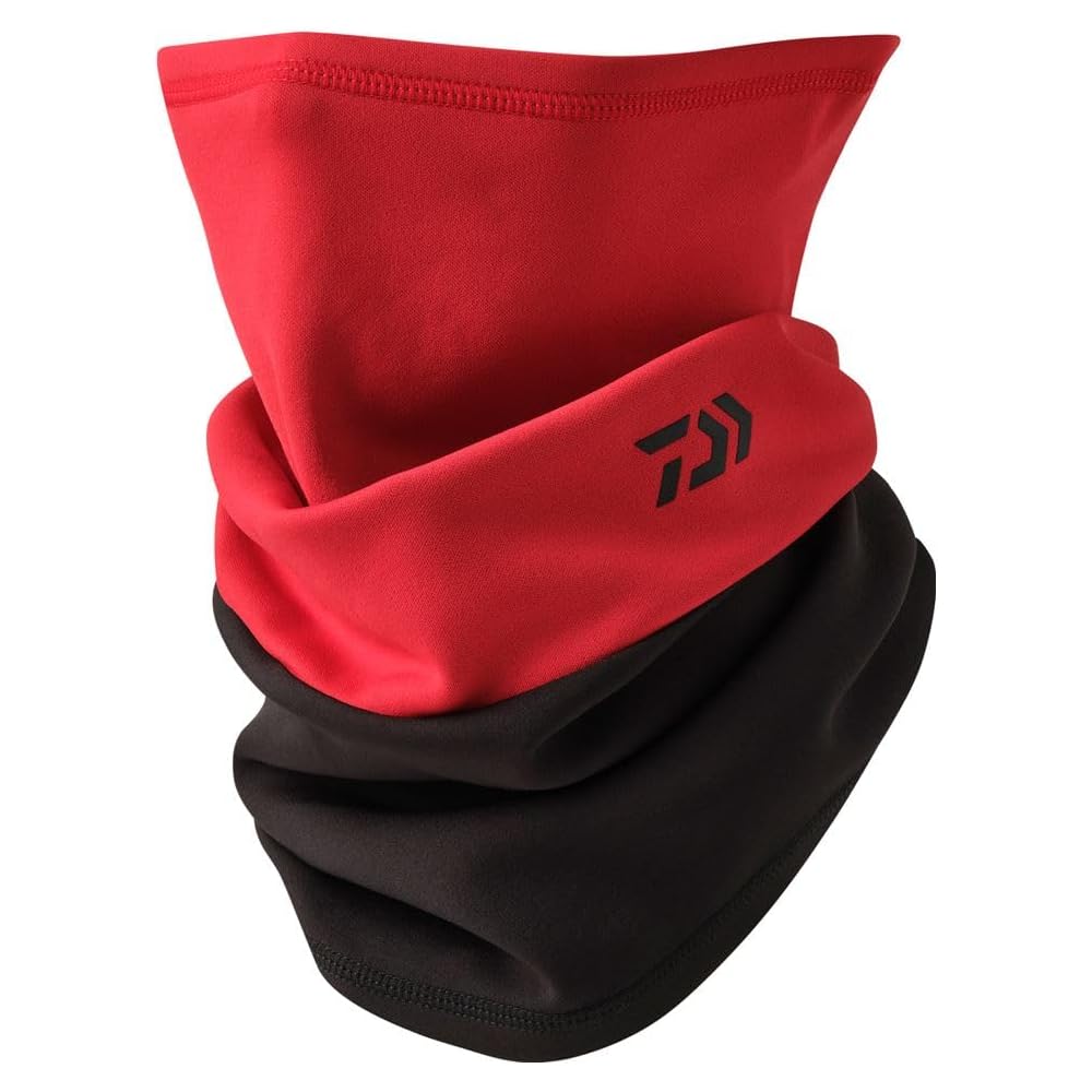 Daiwa Neck Gaiter DA-9925W Red Black Free Size Outdoor Accessory