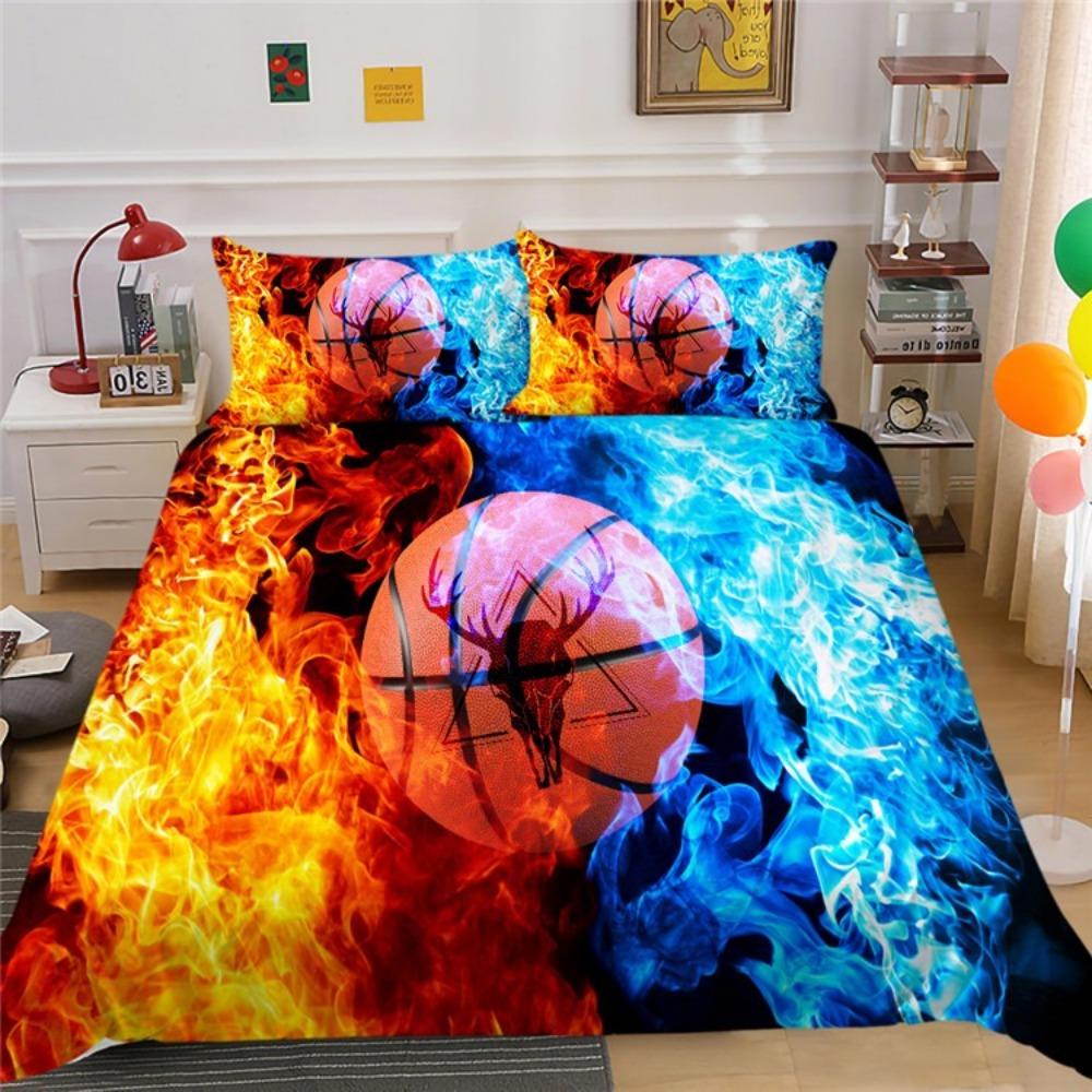 3D Football Bedding Set For Children,Duvet Cover,Duvet Cover,Single,Double,Sports Boy,Home Textile,Nordic Covers For Bed,Full