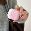 Pink Purple Polka Dot Couple Soft Earphone Protection Cover Case For AirPods 1 2 3 4 Pro 2 With Fall Protection Shell