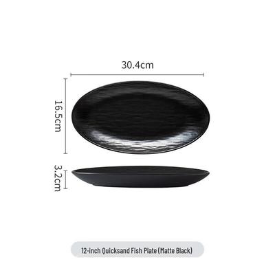 Japanese Stone Pattern Ceramic Tableware