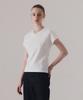 SILN Contour V-Neck T-Shirts (White)