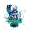 Anime Aktivität Genshin Impact Standmodell Acryl Actionfigur Xilonen Kinich Mualani Kreatives Spielzeug Geschenk toll für den täglichen Gebrauch