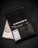 Extensive men's wallet made of genuine leather with RFID system - Rovicky