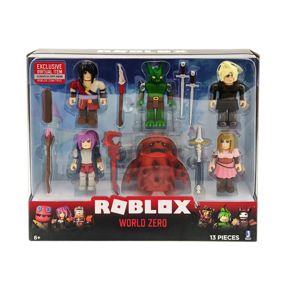 

Roblox Action Collection World Zero Six Figure Pack премиум виртуальный - [Включает предметы]