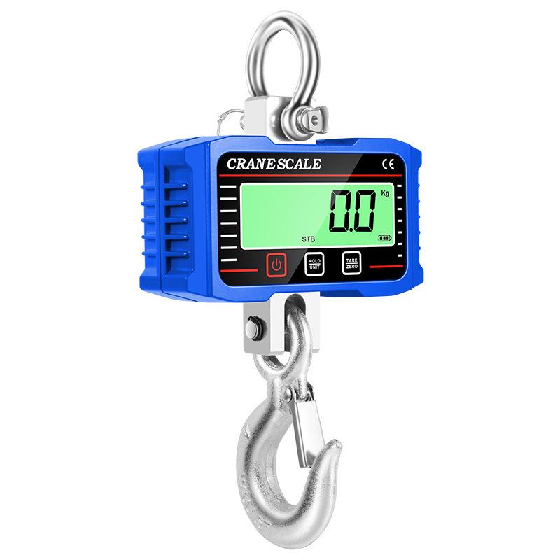 2T Industrial Electronic Hanging Scale with LCD Display and 2000KG Capacity