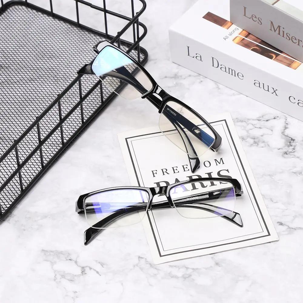 Fashion Resin Flexible Vision Care Reading Glasses Myopia Glasses Flat Lens