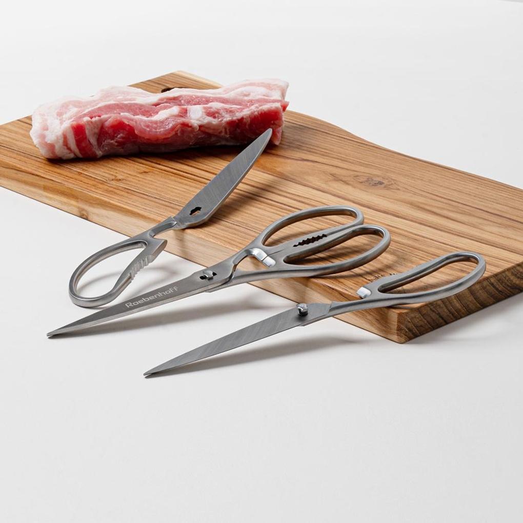 

Rebenhof cast iron stainless steel scissors, all-stainless steel detachable sharp meat kitchen scissors