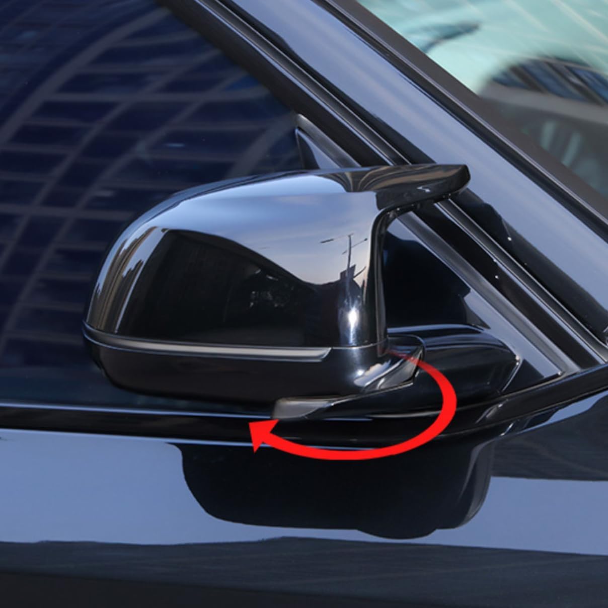 

Глянцево-черные накладки на боковые зеркала в стиле M для BMW X3 X4 X5 X6 X7 G01 G03 G05 G06