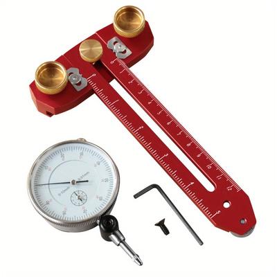 Table Saw Alignment Jig Gauge with Dial Indicator Calibration Locator for Saw Bench and Woodworking