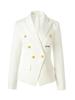 Professional Women's Double-Breasted Waist-Cinched Slimming Short Suit Jacket for Spring/Autumn 2025