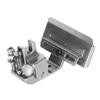 Plastic Wheel Presser Foot Adjustable Width Smoothly Sewing Lace Presser Foot for Hard Leather