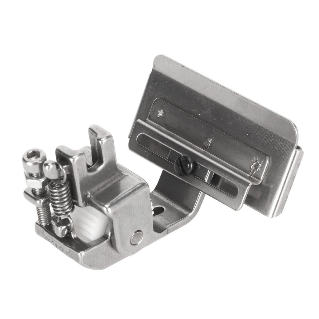 Plastic Wheel Presser Foot Adjustable Width Smoothly Sewing Lace Presser Foot for Hard Leather