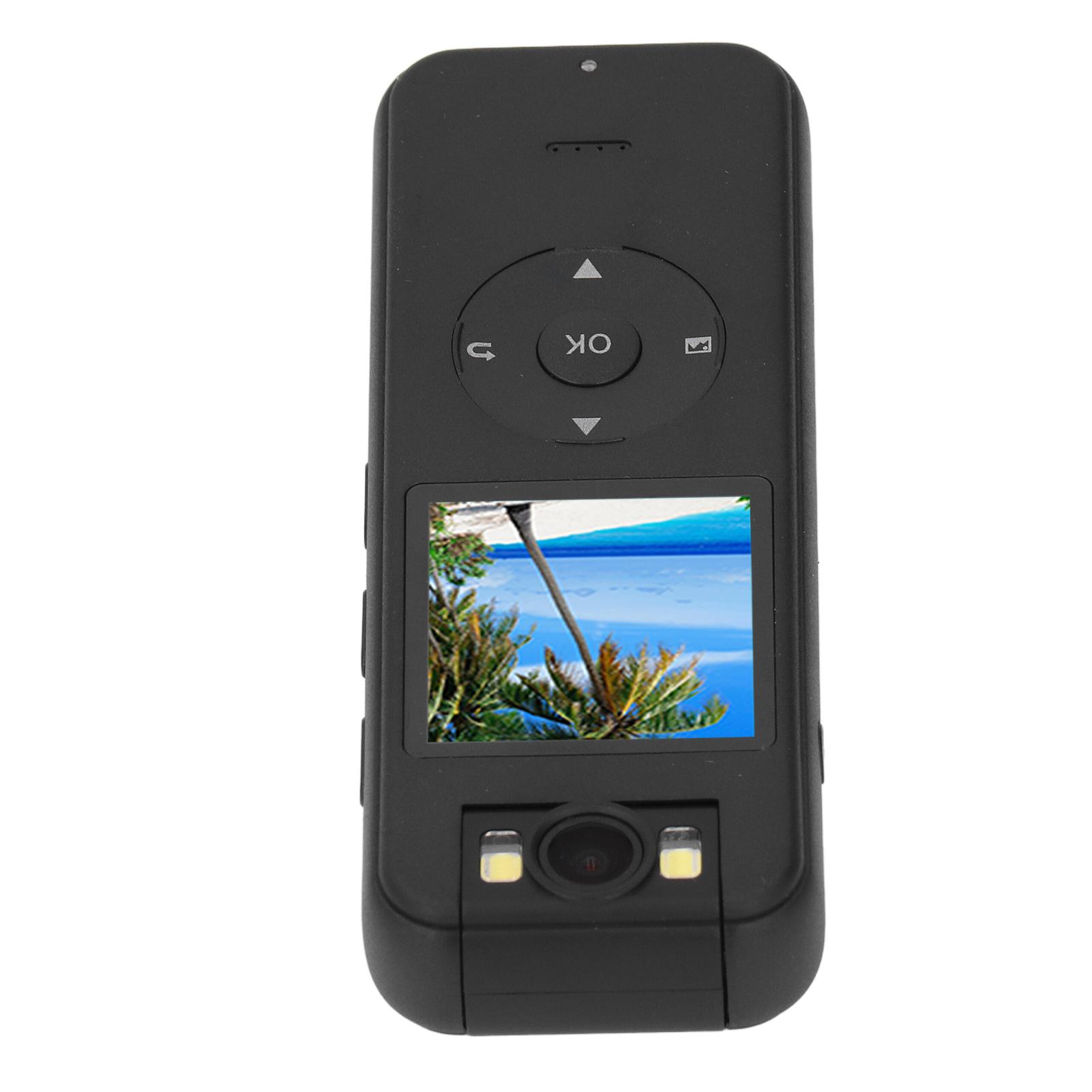 

Body Worn Camera Multifunctional 4K Resolution WiFi 180 Degree Rotation Small Video Recorder for