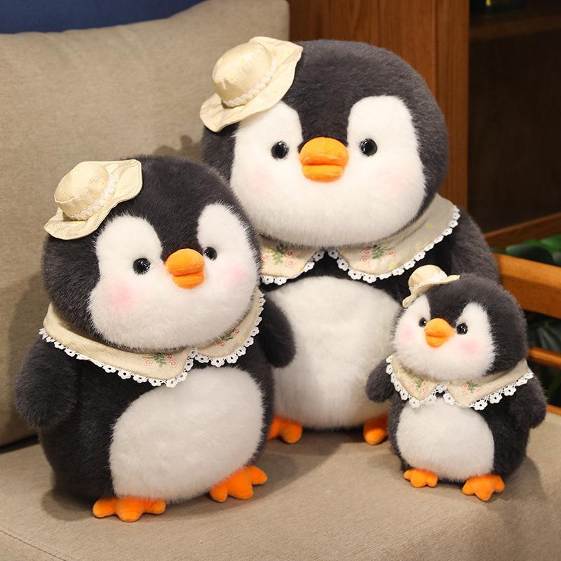 Cute and Cute Penguin Plush Toy Doll Aquarium Doll Ornaments Children Comforting Dolls